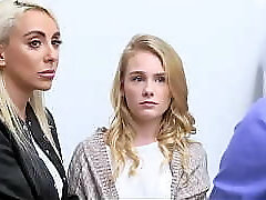 Teen and Cougar Shoplifter Getting Banged in The Security Office Teen and Cougar Shoplifter Getting Banged in The Security Office