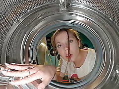 Step Sister-in-law Got Stuck Again into Washing Machine Had to Call Rescuers Step Sister-in-law Got Stuck Again into Washing Machine Had to Call Rescuers