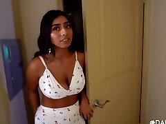 Really sexy suntanned brunette babe Violet Myers just enjoys fucking doggy