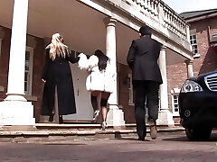 Busty Carmella Bing sucking massive hard-on and getting hammer with a cute blonde milf at a luxurious house Busty Carmella Bing sucking massive hard-on and getting hammer with a cute blonde milf at a luxurious house