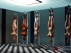 Cute Chinese colegge girl and fucking machine