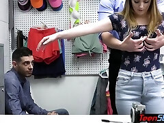 18 Years Old - Young Female Thief Punish Had Intercourse Next To Her Bf