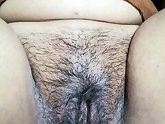 Indian Bitch with thick white pussy cums