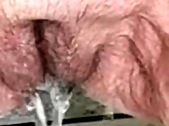 Horny granny MariaOld pissing after teasing and play with pussy