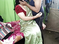 Virgin Bhabhi with big udders was fucked by her mate on the bed