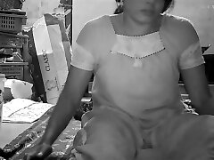 Indian house wife meaty boobs kissing ass