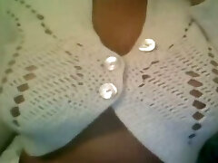 Her huge natural juicy globes finally flash on webcam