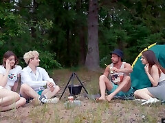 Kinky anal sex during camping with ass gobbling hottie Funky Town