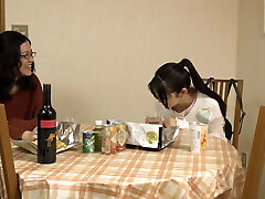 She gave daughter's friend a gulp containing a diuretic and blocked off the bathroom! Part4