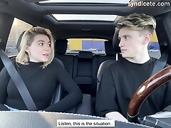 Paid For A Taxi With A Oral In The Truck Outdoor