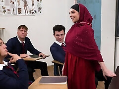 Naughty Kiki Daire moans while being banged during a gangbang Naughty Kiki Daire moans while being banged during a gangbang