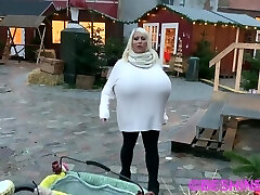 Crazy Big Boobed Fat Chubby Busty Blonde