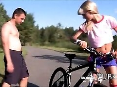 public teen fucking in public