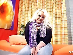 Biggest Saggy Tits German Mature Wanks for young Guy