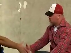 Horny gay bear gets his culo smashed