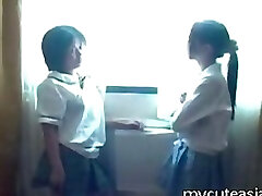 Scarcely legal asian cuties get frisky Scarcely legal asian cuties get frisky