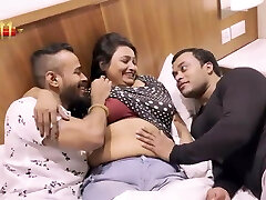 Indian bbw Mousi Has Three-way Sex With Toyboy