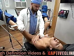 Doc Tampa Takes Aria Nicole'_s Virginity While She Gets Lesbian Conversion Treatment From Nurses Channy Crossfire &_ Genesis! Full Video At CaptiveClinicCom!