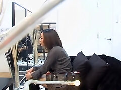 Japanese hidden cam video with horny lesbians who like wet pussy