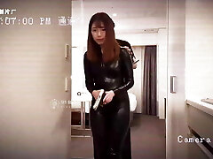 91CM242 - Master, I will be your Sex Slave - Hot Sub Taiwanese girl dreams of her educators stiffy and she gets it