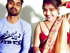 Latest Desi couples hindi chudai mms video petite tits bhabhi
