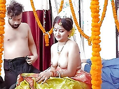 Cheating wife part 02 Newly Married wife with Her Boy Friend Hardcore Plumb in front of Her Spouse ( Hindi Audio )