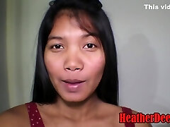 Heather Deep In 20 Week Pregnant Thai Teen Deepthroats Whip Cream Cock And Gets A Superb Creamthroat