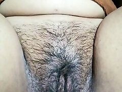 Indian Whore with thick white pussy cums