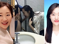 Yi Yuna Blowjob In A Public Rest Room