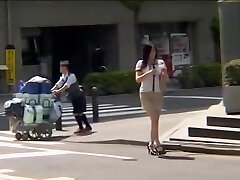 Gorgeous Jap gets screwed in insane spy cam massage clip