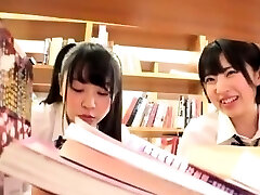 Jap teen in uniform deep throats POV