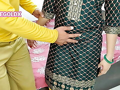 When Komal went out of the house for a while, the husband was having fun with another dame