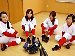 The schoolgirls of baseball squad like hot sex with creampie The schoolgirls of baseball squad like hot sex with creampie
