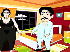 PART 1 - big backside sexy stepmom caught by a stud while she was fucking her cunny with a dildo