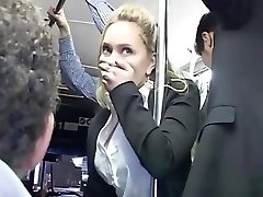 Light-haired Groped On the bus