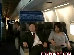 Blonde big-boobed stewardwss fuck with passenger Blonde big-boobed stewardwss fuck with passenger