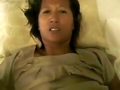 White guy fucks Thai mom (POV)