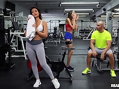 Amazing video of fit Katana Kombat having bang-out after a workout