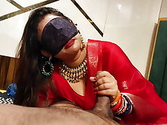 Indian stepmother caught her stepson jerking with her panties and fucked her
