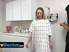 PervDoctor - Pretty Blonde Wants Regular Check-Up But Gets Impregnated By The Perv Medic Instead