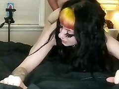 Emo slut pounded by big dick @deathdixie