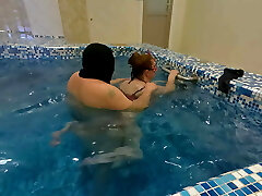 I got poked in the pool I got poked in the pool