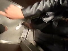 Dirty Gargle Footjob And Rimming After Public Flashing And Risky Elevator Blowjob