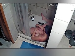 Shower Cam Of Me Playing