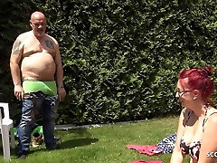 German Curvaceous Wife Fuck at Beach with Egon Kowalski while her spouse is next to her