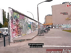 Public flashing real Sexdate with german chubby teenage slut