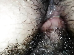 Fuck my anus with your penis while I touch my clit and put me in the dog position and fuck my wooly pussy