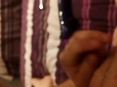 शांत ढिलाई साठ नौ के साथ विशाल काले डिल्डो