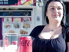 Years afterwards... Sandra's back, and she still has those HUGE Bumpers!