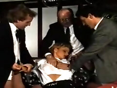 European cougar in hot classic gangbang European cougar in hot classic gangbang